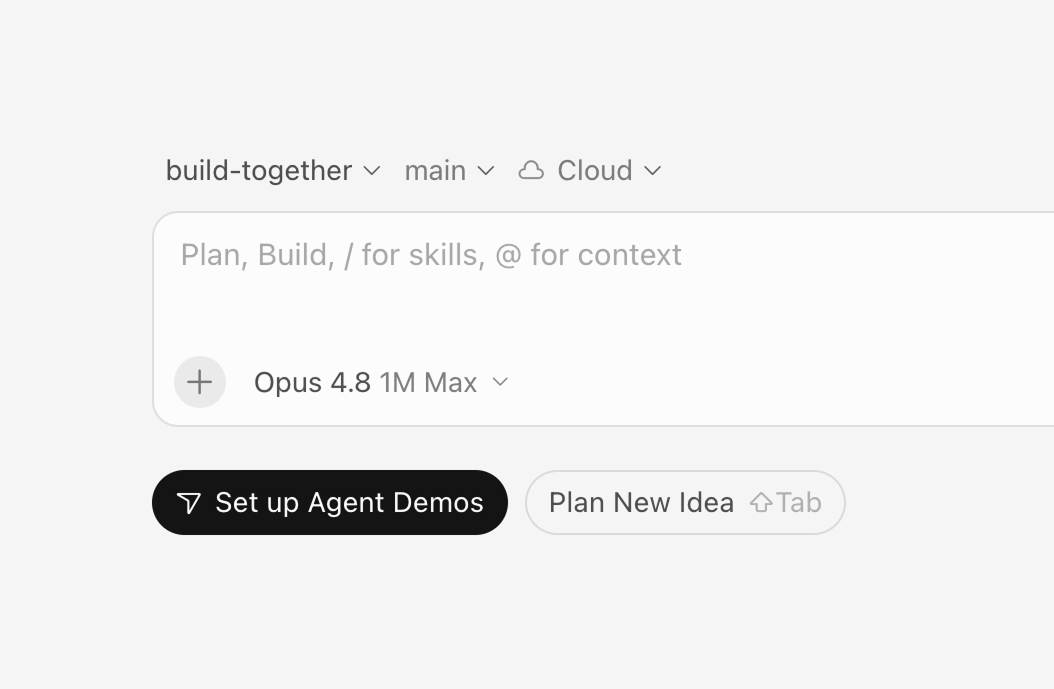 Cloud environment setup